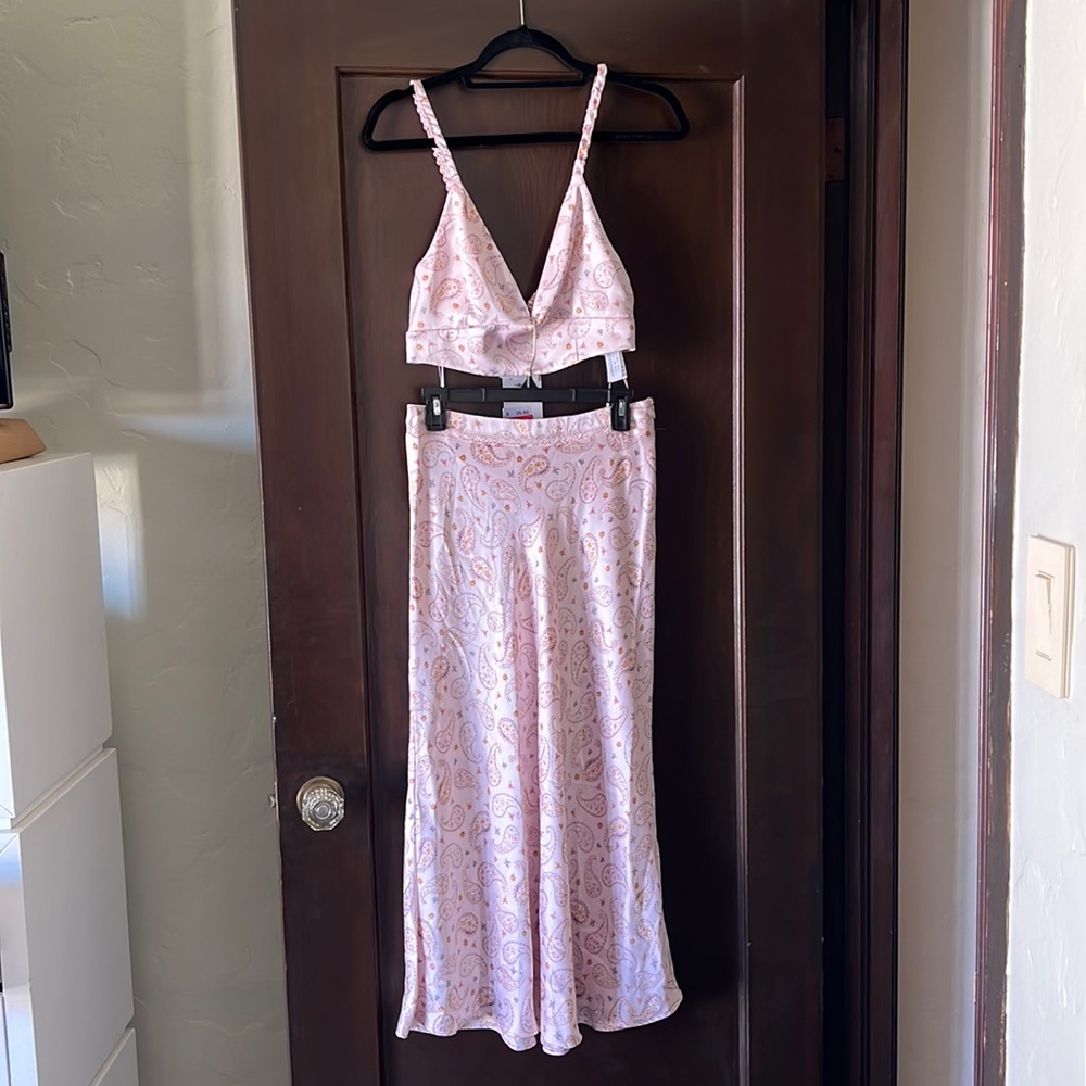 Zara two piece set (skirt and top)